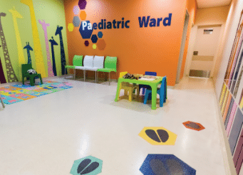 Pediatric emergency room, MGM Healthcare Chennai